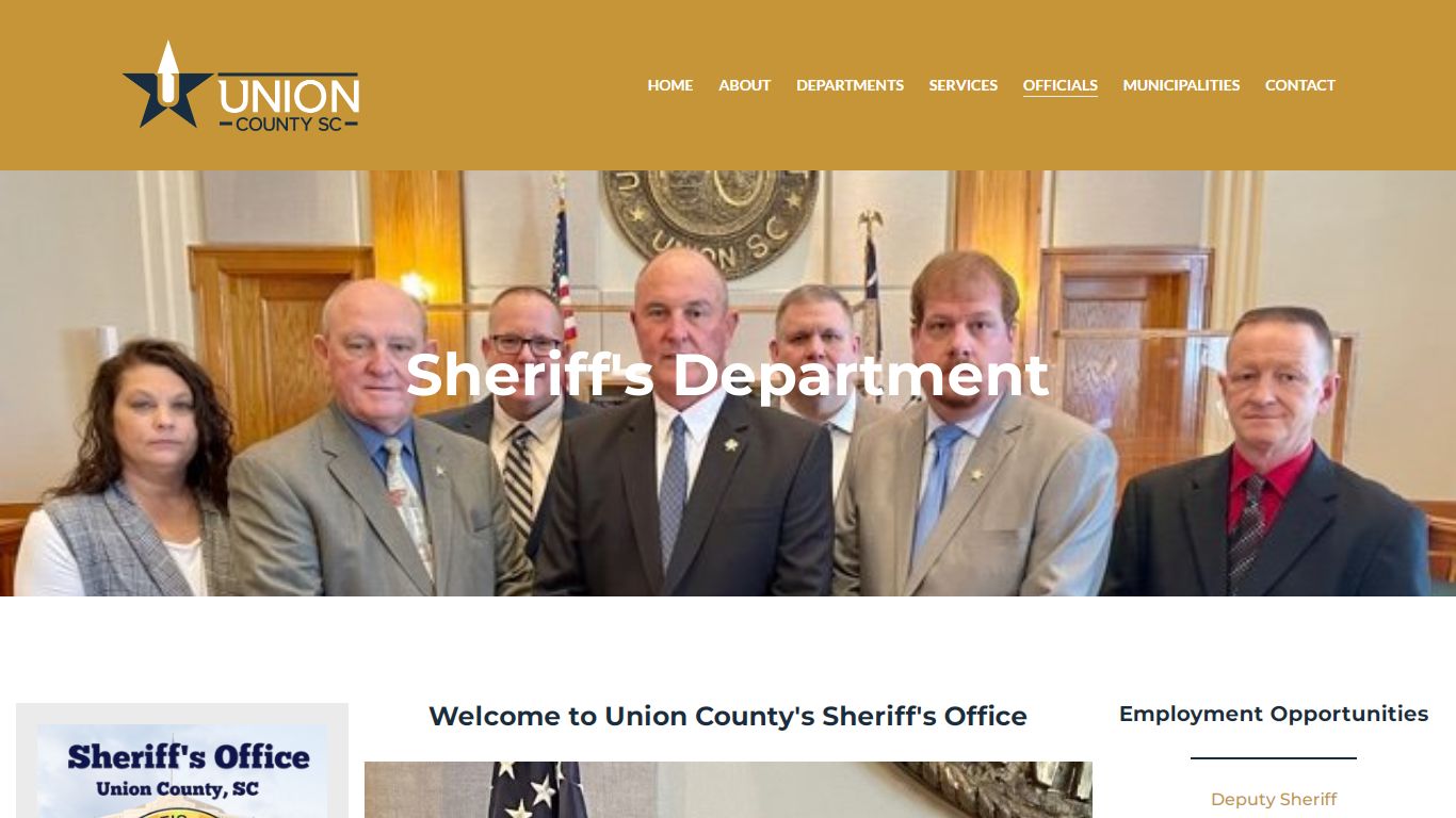 Sheriff’s Department – Union County